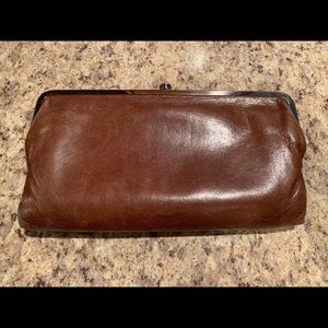 HOBO Wallet Clutch Cognac